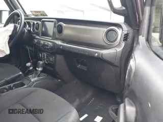 2021 Jeep Wrangler Unlimited Sport S with VIN 1C4HJXDG2MW700461, listed as a IAAI auction lot 41894307 with 82,454 mi miles. Bid and sale history available at carsss.com. Image 5.