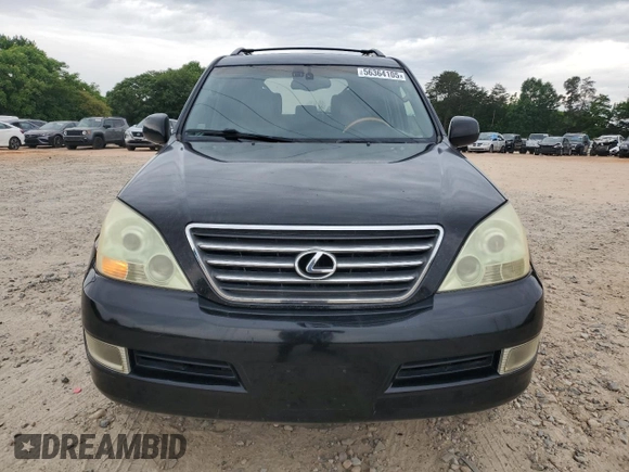 2003 Lexus GX 470 z VIN JTJBT20X030006343, wystawiony jako Copart lot #56364105 z przebiegiem 160 602 mil mil oraz Czysty tytuł • Clean title. Historia ofert i sprzedaży dostępna na DreamBid. Obrazek 5.