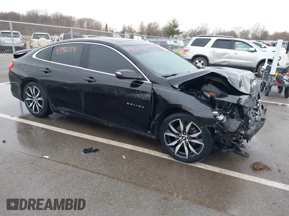 2018 Chevrolet Malibu LT with VIN 1G1ZD5ST7JF194369, listed as a IAAI auction lot 41992754 with 95,019 mi miles and . Bid and sale history available at DreamBid. Image 1.