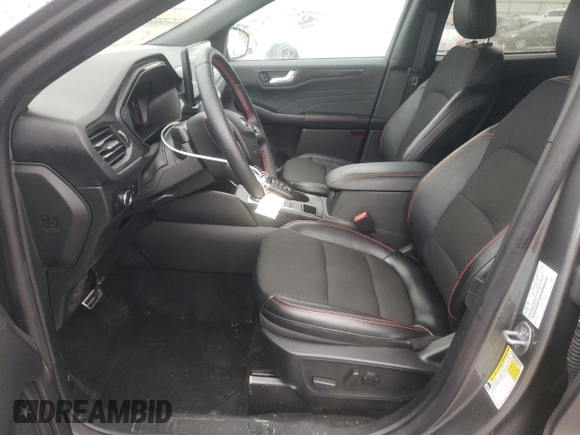 2024 Ford Escape ST-Line with VIN 1FMCU0MNXRUA33354, listed as a Copart auction lot 51168805 with 7,267 mi miles and Salvage Title. Bid and sale history available at DreamBid. Image 7.