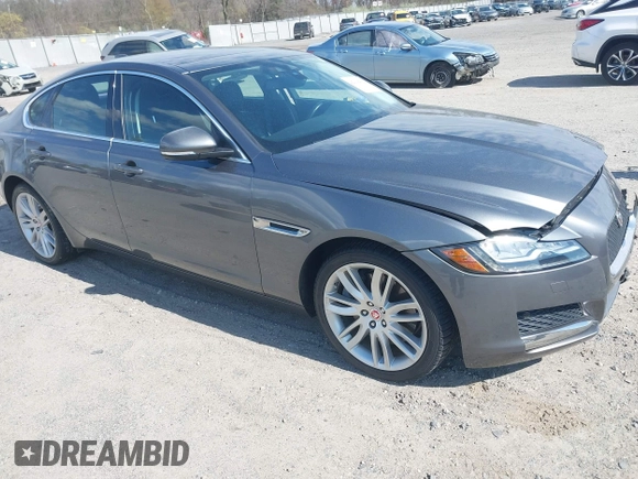 2016 Jaguar XF 35t Prestige with VIN SAJBE4BV6GCY15579, listed as a IAAI auction lot 42038482 with 80,269 mi miles and . Bid and sale history available at DreamBid. Image 1.