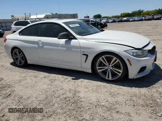 2014 BMW 4 Series 435i z VIN WBA3R1C57EK190520, wystawiony jako Copart lot #52029955 z przebiegiem Nie podano mil oraz Szkoda całkowita • Salvage title. Historia ofert i sprzedaży dostępna na DreamBid. Obrazek 4.