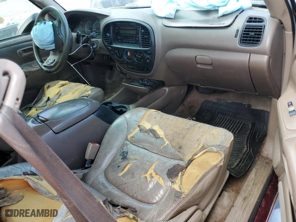 2004 Toyota Tundra Ltd with VIN 5TBBT48184S440578, listed as a Copart auction lot 42694315 with 261,213 mi miles and Salvage Title. Bid and sale history available at carsss.com. Image 8.