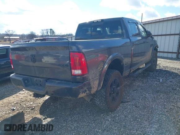 2018 Ram 2500 Big Horn with VIN 3C6UR5DLXJG341371, listed as a IAAI auction lot 41371836 with 197,924 mi miles. Bid and sale history available at carsss.com. Image 4.