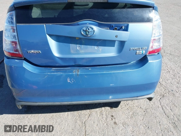 2009 Toyota Prius with VIN JTDKB20U097842603, listed as a IAAI auction lot 41748647 with 110,364 mi miles. Bid and sale history available at carsss.com. Image 6.