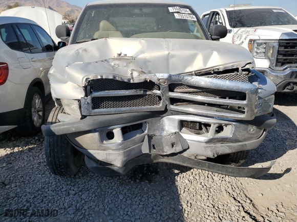 2001 Dodge Ram 1500 with VIN 1B7HF16Z21S707829, listed as a Copart auction lot 75515704 with 0 mi miles and Salvage Title. Bid and sale history available at carsss.com. Image 5.
