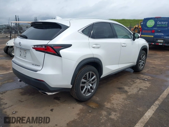 2016 Lexus NX 200t with VIN JTJYARBZ3G2046935, listed as a IAAI auction lot 41940243 with 63,831 mi miles and . Bid and sale history available at DreamBid. Image 4.