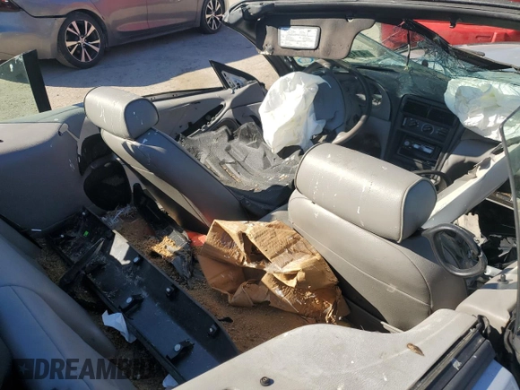2003 Ford Mustang Deluxe with VIN 1FAFP44493F395992, listed as a Copart auction lot 41692825 with 0 mi miles and Salvage Title. Bid and sale history available at carsss.com. Image 10.