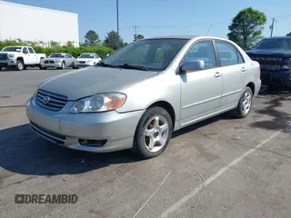 2004 Toyota Corolla CE with VIN 2T1BR32EX4C258479, listed as a IAAI auction lot 42085001 with 248,592 mi miles. Bid and sale history available at carsss.com. Image 2.