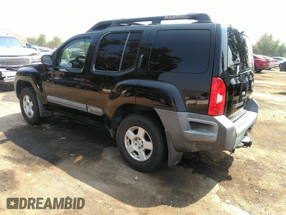 2005 Nissan Xterra S with VIN 5N1AN08W35C614783, listed as a IAAI auction lot 31092059 with 156,244 mi miles and . Bid and sale history available at DreamBid. Image 3.