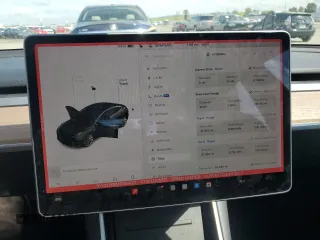 2018 Tesla Model 3 Long Range Battery with VIN 5YJ3E1EB1JF186827, listed as a Copart auction lot 51179535 with 53,649 mi miles and Salvage Title. Bid and sale history available at DreamBid. Image 9.
