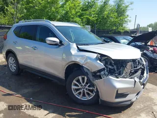2017 Nissan Rogue SV with VIN KNMAT2MTXHP537375, listed as a IAAI auction lot 42212804 with 206,335 mi miles and . Bid and sale history available at DreamBid. Image 1.
