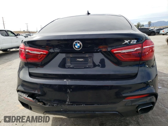 2017 BMW X6 xDrive35i with VIN 5UXKU2C3XH0U30319, listed as a Copart auction lot 47157223 with 64,116 mi miles. Bid and sale history available at carsss.com. Image 6.