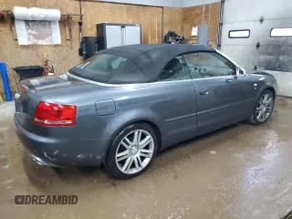 2007 Audi S4 with VIN WUARL48H27K901209, listed as a Copart auction lot 70796354 with 65,403 mi miles and Clean Title. Bid and sale history available at carsss.com. Image 3.