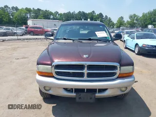 2004 Dodge Dakota SLT with VIN 1D7HG48N24S556431, listed as a IAAI auction lot 42591078 with 213,777 mi miles and . Bid and sale history available at DreamBid. Image 6.
