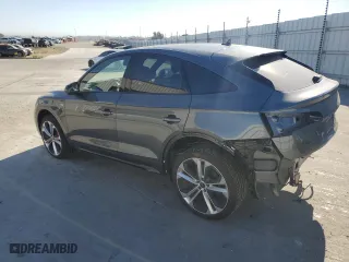 2024 Audi Q5 Sportback S line Premium Plus with VIN WA15AAFY9R2051174, listed as a Copart auction lot 74029684 with 8,580 mi miles and Salvage Title. Bid and sale history available at carsss.com. Image 2.
