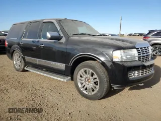2009 Lincoln Navigator with VIN 5LMFU28519LJ00381, listed as a Copart auction lot 76010714 with 257,670 mi miles and Salvage title. Bid and sale history available at DreamBid. Image 4.