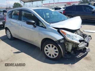 2016 Nissan Note SV with VIN 3N1CE2CP0GL386518, listed as a IAAI auction lot 41986905 with 110,921 mi miles and . Bid and sale history available at DreamBid. Image 1.