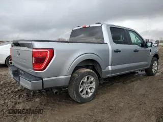 2023 Ford F-150 XL with VIN 1FTEW1C85PKD62576, listed as a Copart auction lot 44970775 with 52,070 mi miles and Salvage title. Bid and sale history available at DreamBid. Image 3.