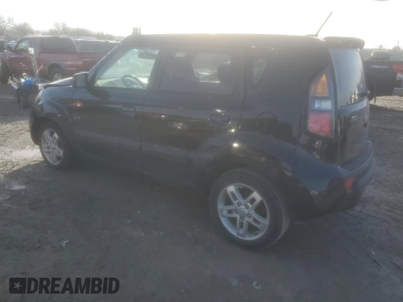 2010 Kia Soul + with VIN KNDJT2A27A7151241, listed as a Copart auction lot 46353905 with 164,700 mi miles and Salvage Title. Bid and sale history available at carsss.com. Image 2.