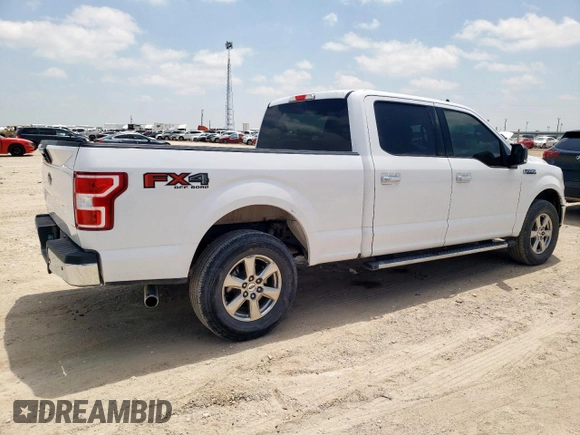2019 Ford F-150 XL with VIN 1FTFW1E54KKD29729, listed as a Copart auction lot 58382615 with 190,550 mi miles and Clean title. Bid and sale history available at DreamBid. Image 3.