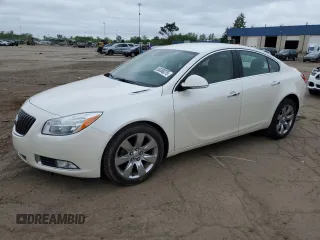 2012 Buick Regal Premium 1 with VIN 2G4GS5EKXC9147271, listed as a Copart auction lot 58298375 with 144,881 mi miles and Clean title. Bid and sale history available at DreamBid. Image 1.