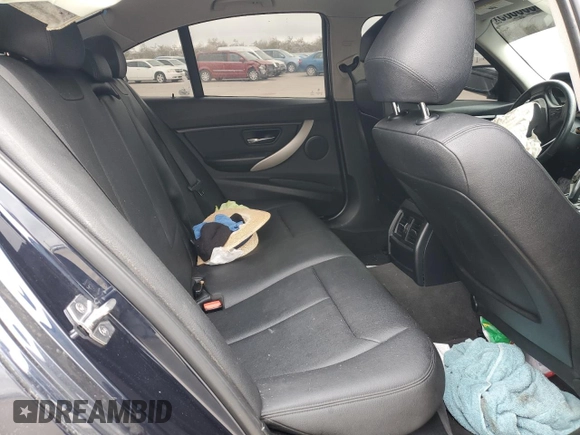 2015 BMW 3 Series 320i with VIN WBA3B1C51FK139956, listed as a Copart auction lot 46886685 with 133,042 mi miles and Salvage Title. Bid and sale history available at carsss.com. Image 10.