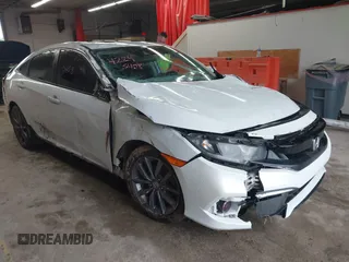 2019 Honda Civic EX z VIN 19XFC1F36KE016030, wystawiony jako IAAI lot #42245408 z przebiegiem 60 855 mil mil oraz . Historia ofert i sprzedaży dostępna na DreamBid. Obrazek 1.