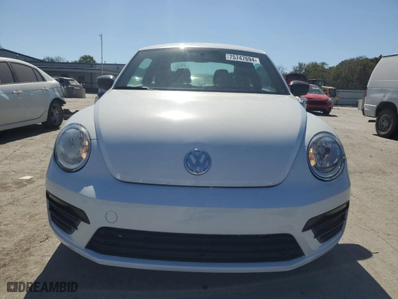 2017 Volkswagen Beetle 1.8T Fleet with VIN 3VWF17AT4HM621305, listed as a Copart auction lot 75747694 with 96,157 mi miles and Clean Title. Bid and sale history available at carsss.com. Image 5.