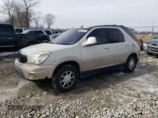 2004 Buick Rendezvous with VIN 3G5DB03E84S556937, listed as a Copart auction lot 46094375 with Not Provided miles and Salvage Title. Bid and sale history available at DreamBid. Image 1.