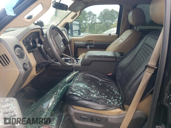 2012 Ford F-250 XL with VIN 1FT7W2BTXCEC92408, listed as a Copart auction lot 49335635 with 218,785 mi miles and Salvage Title. Bid and sale history available at DreamBid. Image 7.