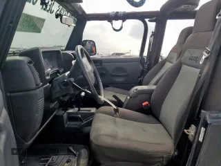 2005 Jeep Wrangler X with VIN 1J4FA39S25P367360, listed as a Copart auction lot 57504365 with 112,125 mi miles and Salvage title. Bid and sale history available at DreamBid. Image 7.