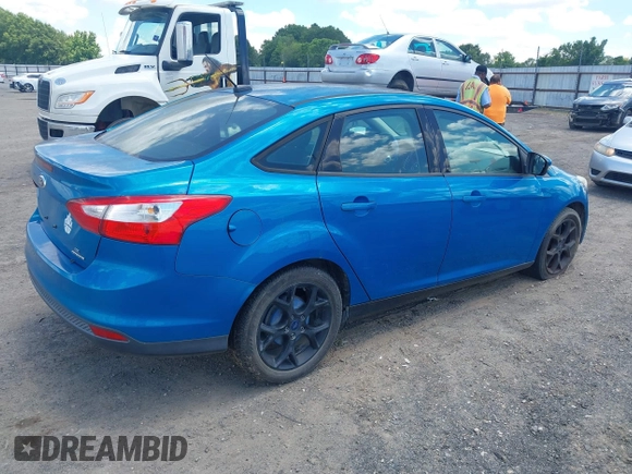 2013 Ford Focus SE z VIN 1FADP3F29DL300041, wystawiony jako IAAI lot #42361903 z przebiegiem 160 537 mil mil oraz . Historia ofert i sprzedaży dostępna na DreamBid. Obrazek 4.