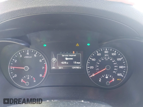 2018 Kia Optima SX with VIN 5XXGV4L26JG187281, listed as a IAAI auction lot 41887939 with 124,782 mi miles and . Bid and sale history available at DreamBid. Image 7.
