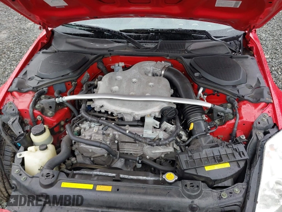 2004 Nissan 350Z Touring with VIN JN1AZ36AX4T011221, listed as a IAAI auction lot 41893947 with 89,112 mi miles. Bid and sale history available at carsss.com. Image 10.