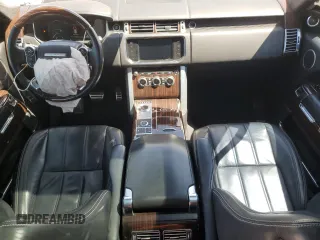 2015 Land Rover Range Rover Autobiography с VIN SALGV2TF0FA219001, выставлен на аукционе Copart как лот 52343795 с пробегом 97 333 миль миль и Списание • Salvage title. История ставок и продаж доступна на DreamBid. Изображение 8.