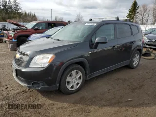 2012 Chevrolet Orlando 1LT z VIN KL77P2EM9CK615122, wystawiony jako Copart lot #48944595 z przebiegiem 292 366 mil mil oraz Szkody całkowita. Historia ofert i sprzedaży dostępna na DreamBid. Obrazek 1.