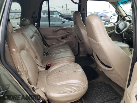 2001 Ford Expedition Eddie Bauer with VIN 1FMRU17L81LA85456, listed as a Copart auction lot 75678844 with 218,070 mi miles and Salvage title. Bid and sale history available at DreamBid. Image 11.