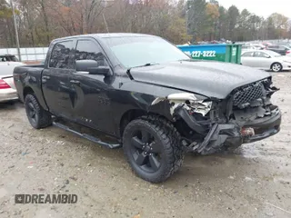 2018 Ram 1500 Big Horn with VIN 1C6RR7LGXJS170930, listed as a IAAI auction lot 41045579 with 103,070 mi miles. Bid and sale history available at carsss.com. Image 1.