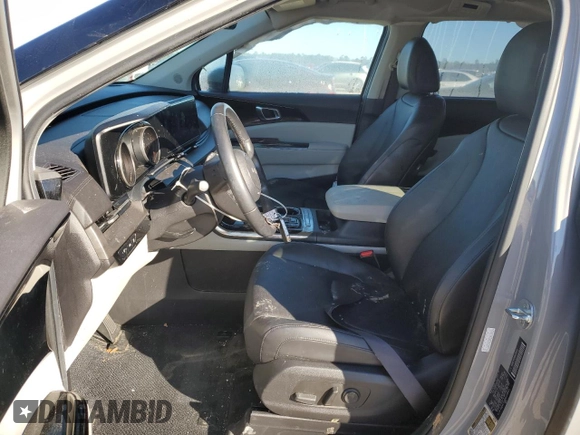 2022 Kia Carnival EX with VIN KNDNC5H38N6138625, listed as a Copart auction lot 43135535 with 53,070 mi miles and Salvage Title. Bid and sale history available at DreamBid. Image 7.