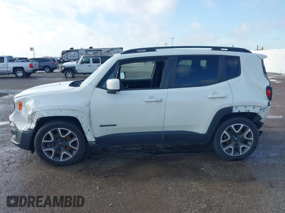 2018 Jeep Renegade Altitude with VIN ZACCJABB8JPG86847, listed as a IAAI auction lot 42341355 with 112,541 mi miles and . Bid and sale history available at DreamBid. Image 14.