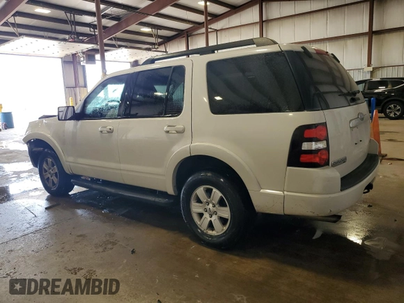 2010 Ford Explorer XLT with VIN 1FMEU7DE9AUA57991, listed as a Copart auction lot 57823435 with Not provided miles and Salvage title. Bid and sale history available at DreamBid. Image 2.
