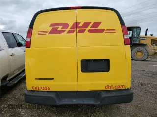 2017 Chevrolet Express Cargo z VIN 1GCWGAFF6H1336863, wystawiony jako Copart lot #54411295 z przebiegiem 267 223 mil mil oraz Szkoda całkowita • Salvage title. Historia ofert i sprzedaży dostępna na DreamBid. Obrazek 6.