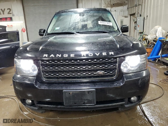 2012 Land Rover Range Rover HSE with VIN SALME1D46CA377381, listed as a Copart auction lot 44067365 with 163,735 mi miles and Salvage Title. Bid and sale history available at carsss.com. Image 5.