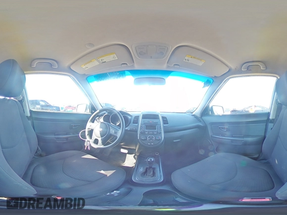 2013 Kia Soul with VIN KNDJT2A58D7493635, listed as a Copart auction lot 46540055 with 161,302 mi miles and Salvage Title. Bid and sale history available at DreamBid. Image 15.