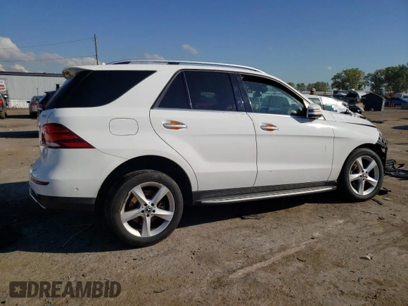 2019 Mercedes-Benz GLE 400 with VIN 4JGDA5GB5KB206405, listed as a Copart auction lot 73008534 with 79,206 mi miles and Salvage title. Bid and sale history available at DreamBid. Image 3.