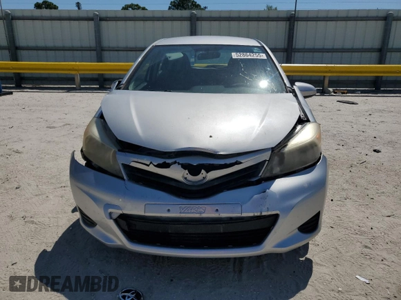 2014 Toyota Yaris L with VIN VNKKTUD39EA000339, listed as a Copart auction lot 52864255 with 78,777 mi miles and Salvage Title. Bid and sale history available at carsss.com. Image 5.