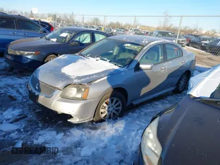 2010 Mitsubishi Galant FE with VIN 4A32B2FF8AE004115, listed as a IAAI auction lot 41390240 with 206,395 mi miles. Bid and sale history available at carsss.com. Image 2.