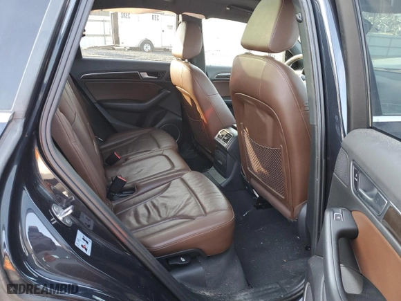2014 Audi Q5 Premium Plus with VIN WA1LFAFP8EA035242, listed as a Copart auction lot 86861294 with 123,469 mi miles and Salvage Title. Bid and sale history available at carsss.com. Image 11.