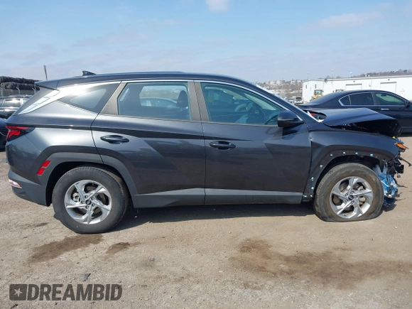 2022 Hyundai Tucson SE with VIN 5NMJACAE2NH080406, listed as a IAAI auction lot 41805743 with 18,624 mi miles. Bid and sale history available at carsss.com. Image 12.